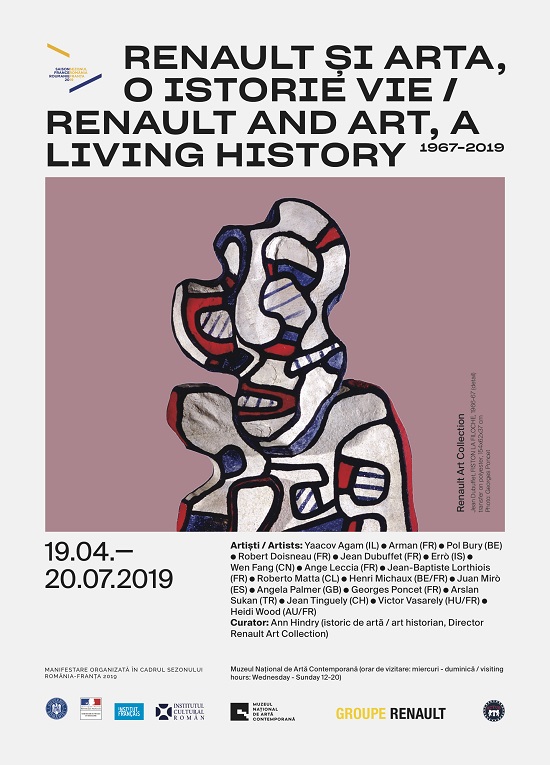 Afis_Colectia de arta Renault