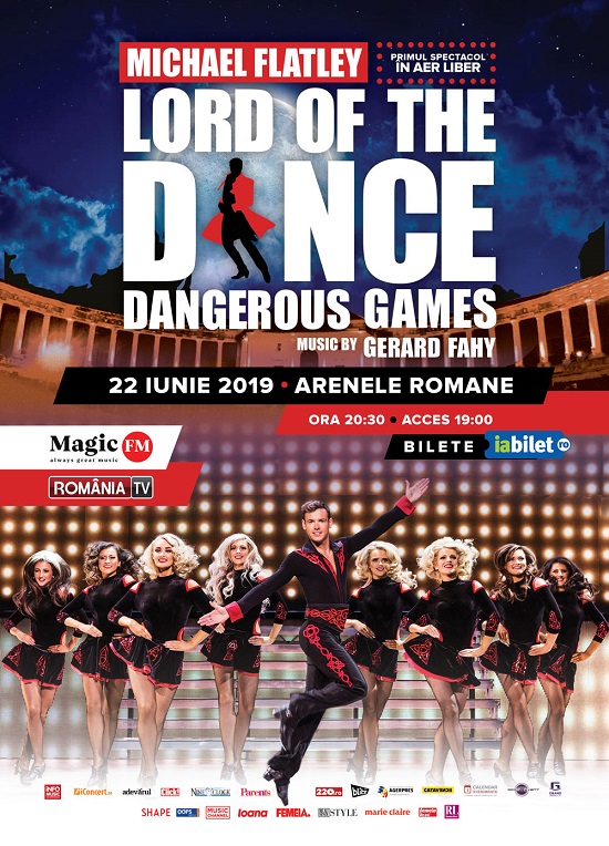 Lord of the Dance_Bucuresti2019_poster