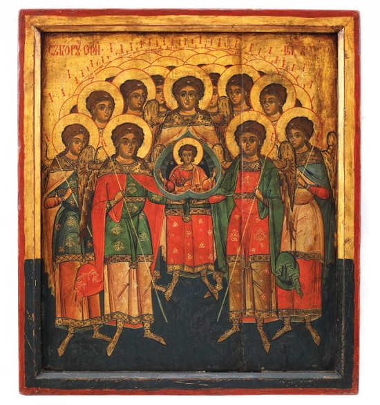 Soborul Sfintilor Arhangheli, Tara Romaneasca, a doua jumatate a sec. XVIII, piesa foarte rara