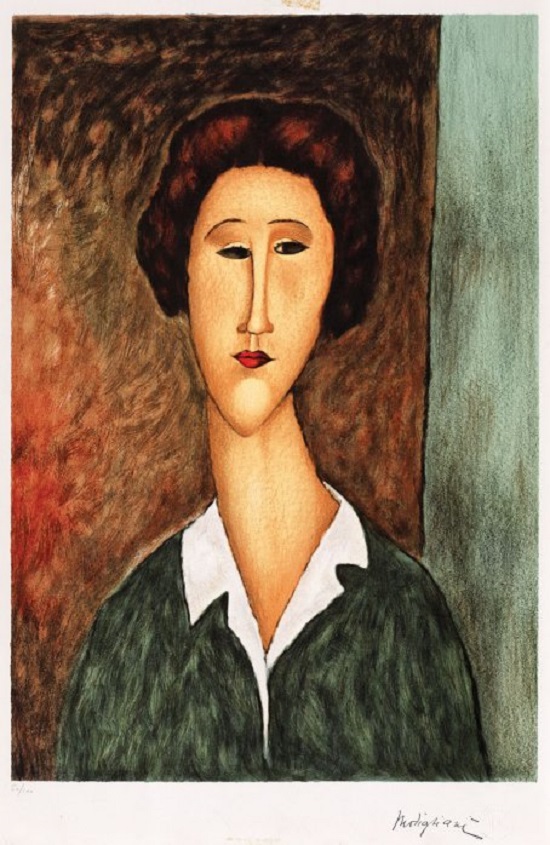 Amedeo Modigliani, Portretul lui Jeanne Hebuterne
