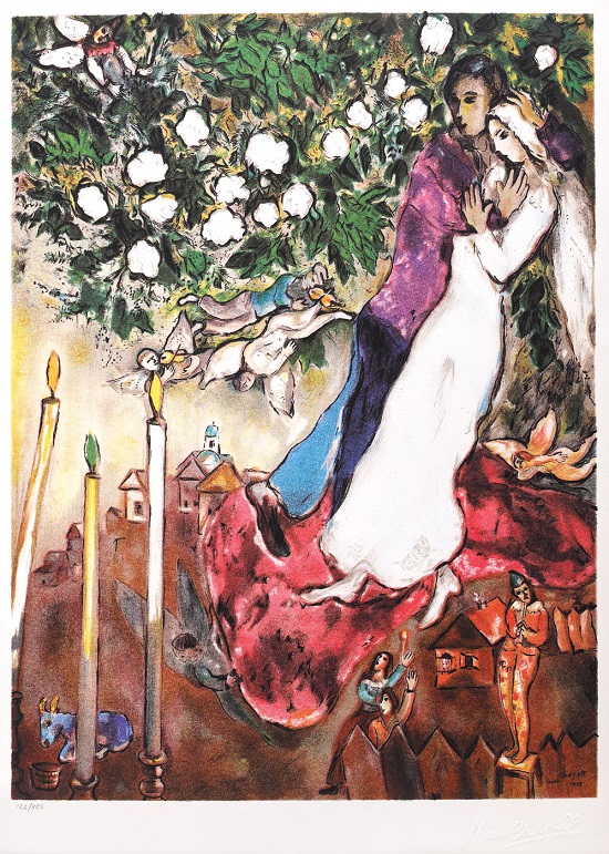 Marc Chagall, The three candles