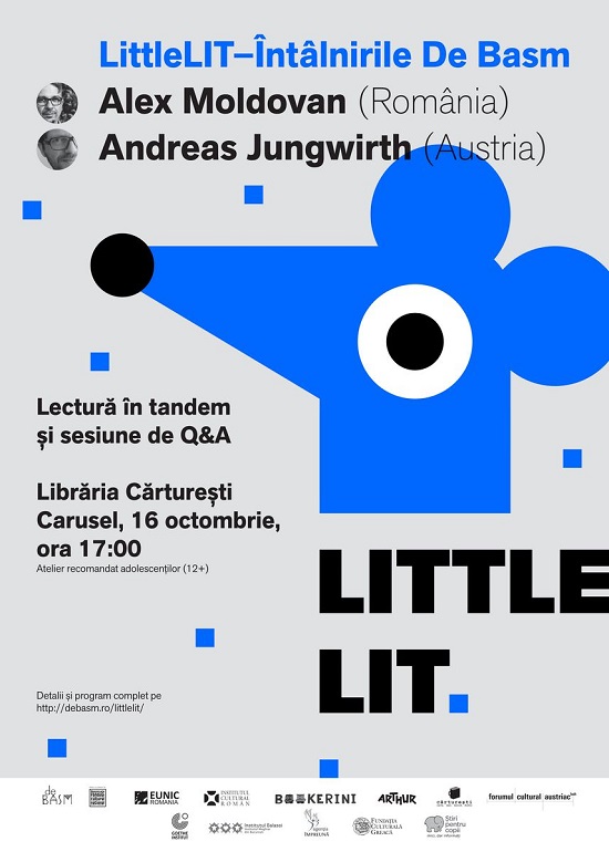 LittleLit - Afis workshop Carturesti Andreas Jungwirth