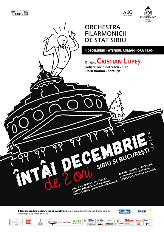Afis_Concert extraordinar - 1 Decembrie - Filarmonica de Stat Sibiu