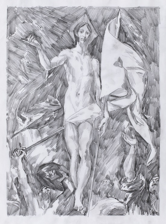Ciprian Mure?an - Study (after El Greco)