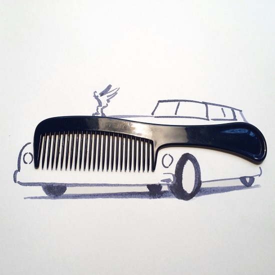 @Christoph Niemann 2020, Sunday Sketch (Rolls Royce)