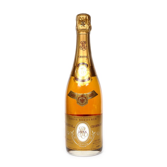 Lot impresionant de champagne renumita, Louis Roederer, Cristal, vintage 1988, brut, 1st x 0,75l