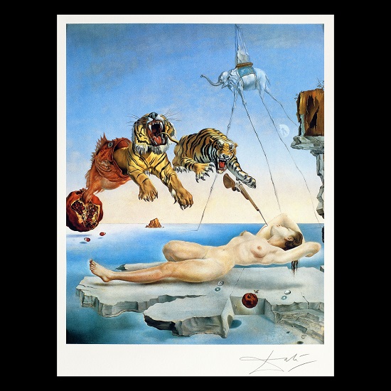 Salvador Dali - Vis cauzat de zborul unei albine în jurul unei rodii