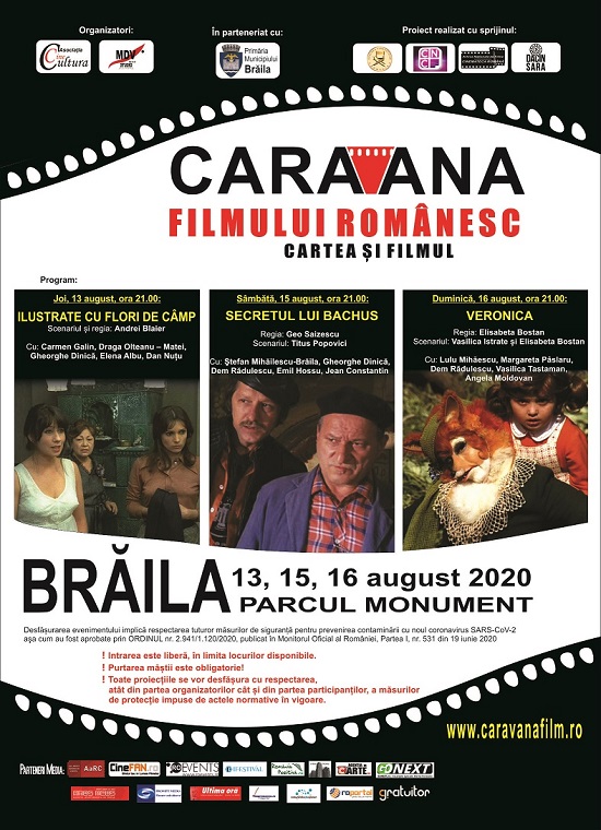Caravana filmului romanesc la Braila 2020 web